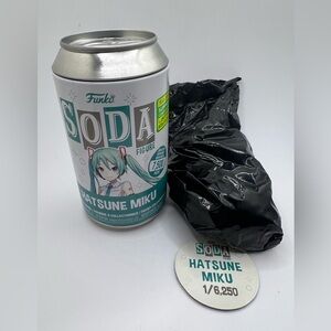 Funko SODA Hatsune Miku Figure - Teal, White, Silver